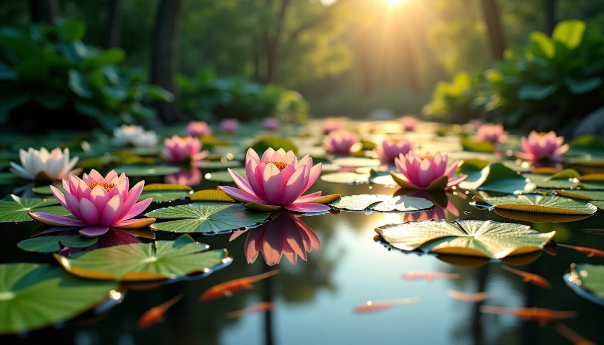 Nénuphars et Faune Aquatique : Une Symbiose Essentielle pour l'Équilibre des Écosystèmes