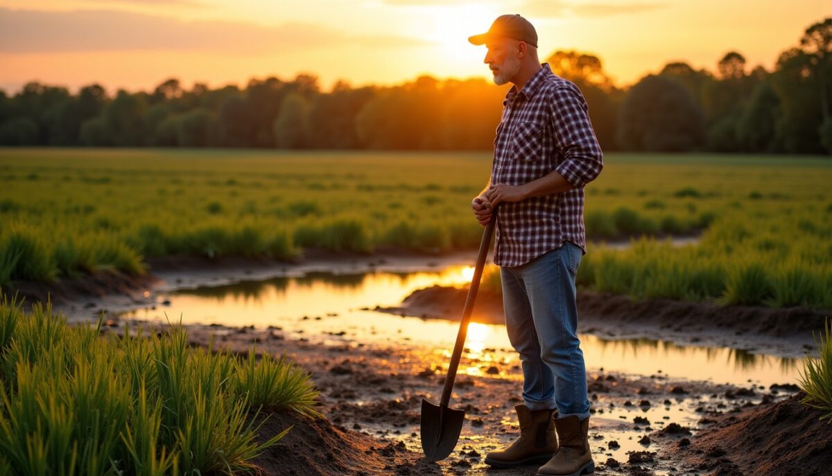 Techniques simples et efficaces pour assécher un terrain saturé d'eau