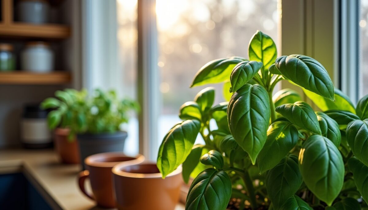 Comment bien protéger votre basilic durant l’hiver : astuces pour un hivernage réussi