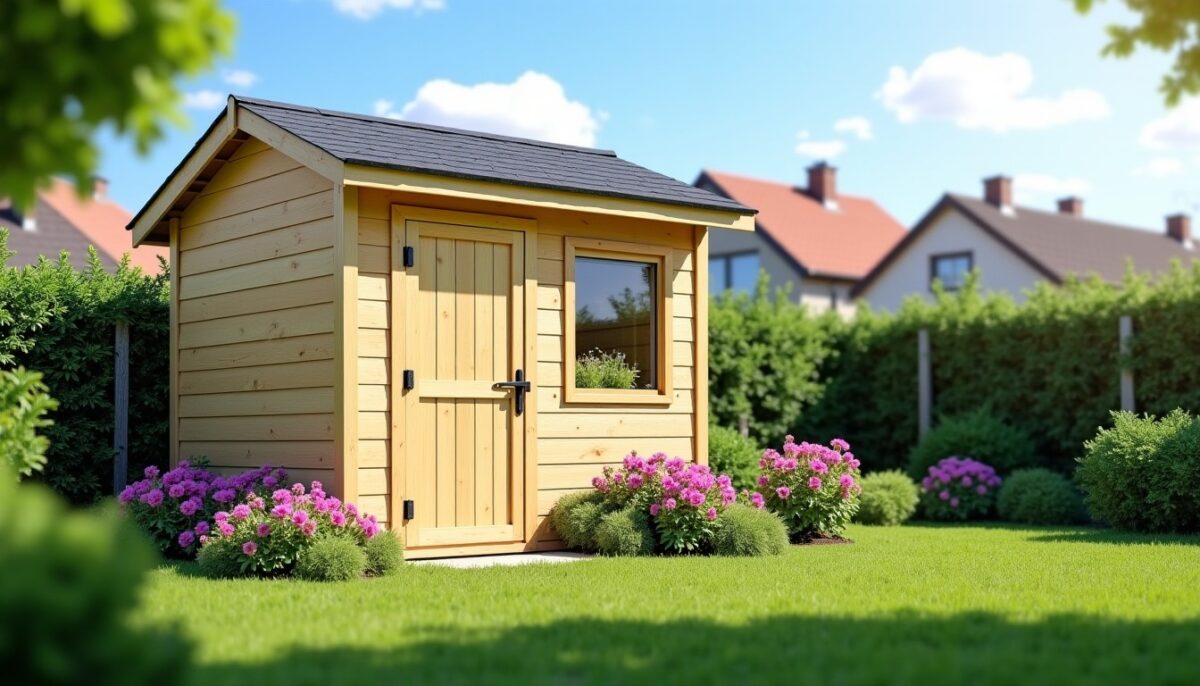 Abri de jardin de 5m² : quelles règles de distance respecter avec le voisinage ?