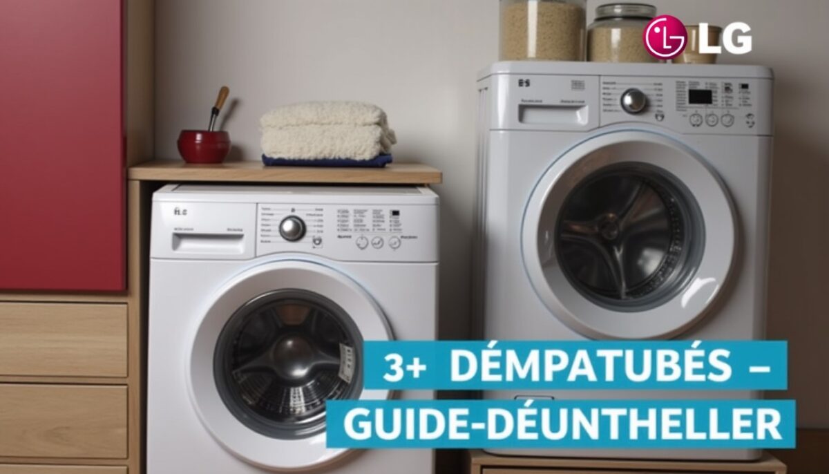 Guide complet pour dépanner et dénicher les pièces détachées de tous les lave-linge LG