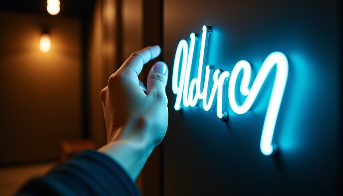 Néon sur mesure : illuminez votre style avec une signature lumineuse unique