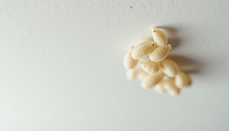 Larves de mites au plafond : comprendre leur origine, méthodes efficaces pour s'en débarrasser et astuces préventives